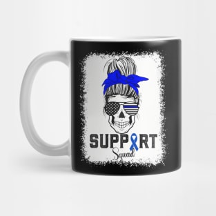 Support Squad Colorectal Colon Cancer Awareness Mug